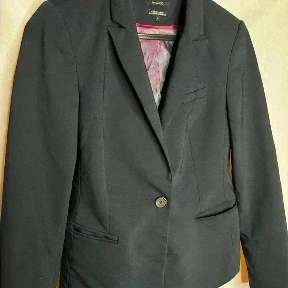R&W Navy  blazer size 6 - Picture 2 of 7